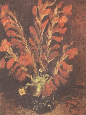 Vincent Van Gogh Vase wiht Red Gladioli (nn04) China oil painting art